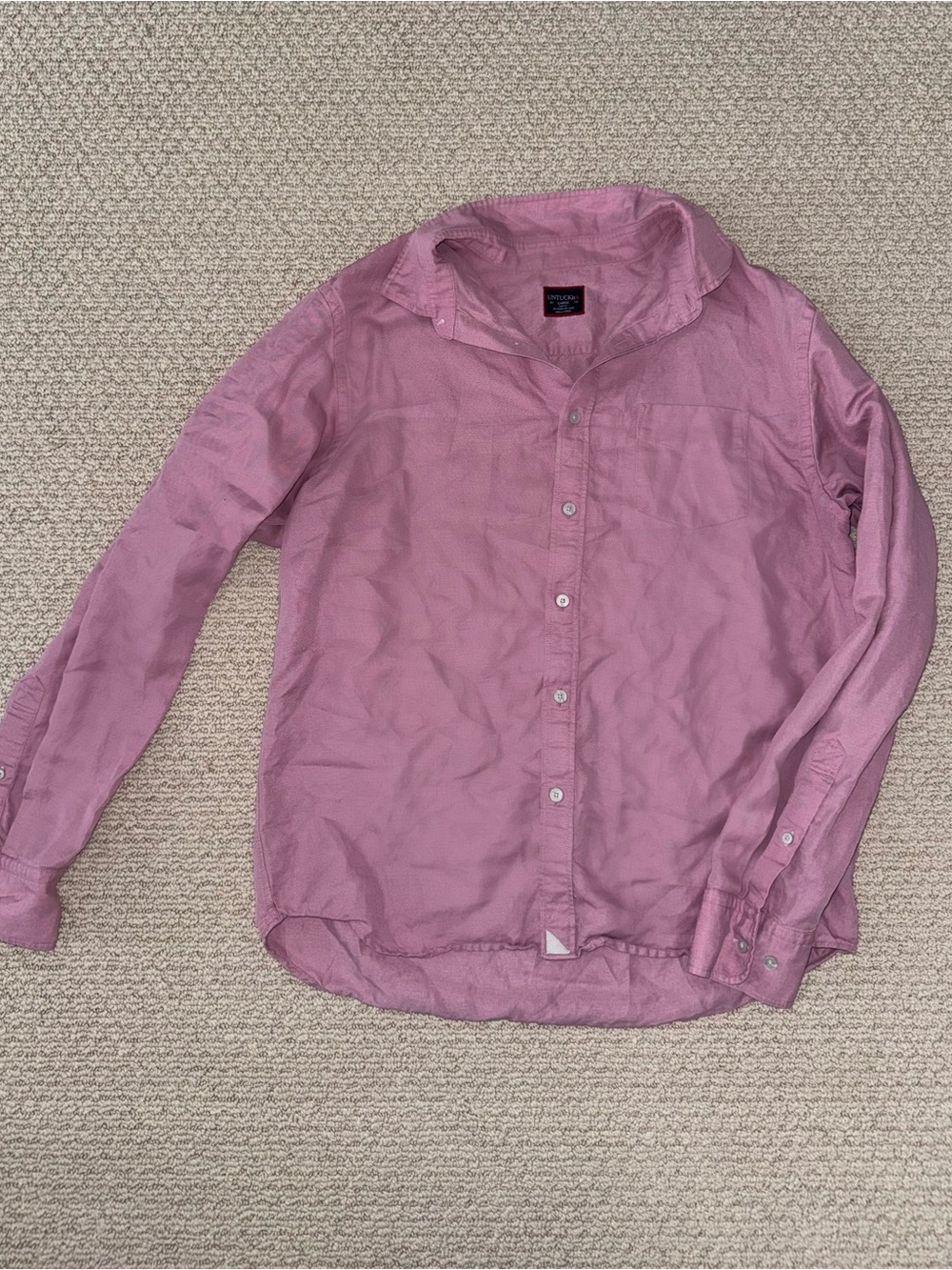 Men’s untuckit shirt